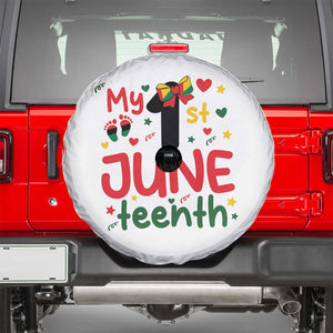 My First Juneteenth Spare Tire Cover African American Baby Freedom Day TS12 White Print Your Wear