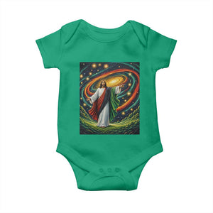 Black Jesus Juneteenth Baby Onesie African American Christian Pride TS12 Irish Green Print Your Wear
