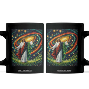 Black Jesus Juneteenth Coffee Mug African American Christian Pride
