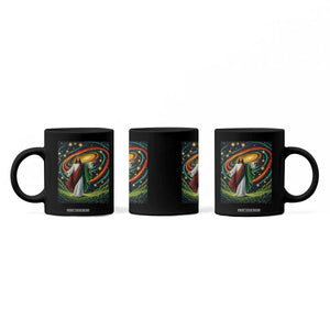 Black Jesus Juneteenth Coffee Mug African American Christian Pride