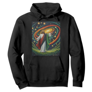 Black Jesus Juneteenth Hoodie African American Christian Pride TS12 Black Print Your Wear