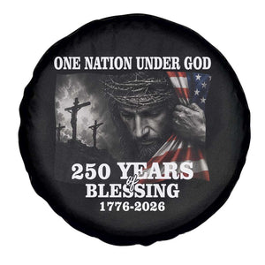 One Nation Under God 250th Anniversary Spare Tire Cover American Patriotic Faith TS12 Print Your Wear