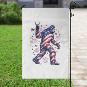 Funny Patriotic Bigfoot Garden Flag 4th Of July Freedom TS12 Print Your Wear
