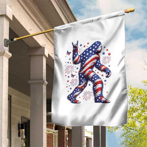 Funny Patriotic Bigfoot Garden Flag 4th Of July Freedom TS12 Print Your Wear