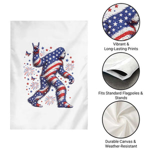 Funny Patriotic Bigfoot Garden Flag 4th Of July Freedom TS12 Print Your Wear