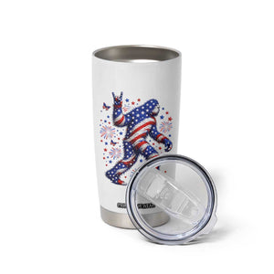 Funny Patriotic Bigfoot Tumbler Cup 4th Of July Freedom TS12 Print Your Wear