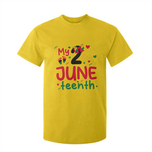 My Second Juneteenth T Shirt For Kid African American Baby Freedom Day TS12 Daisy Print Your Wear