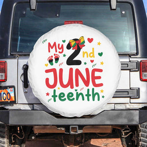 My Second Juneteenth Spare Tire Cover African American Baby Freedom Day