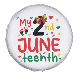 My Second Juneteenth Spare Tire Cover African American Baby Freedom Day