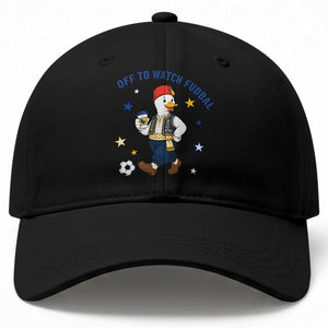 Funny Bosnia Goose Soccer Fan Gift Baseball Cap Off To Watch Fudbal