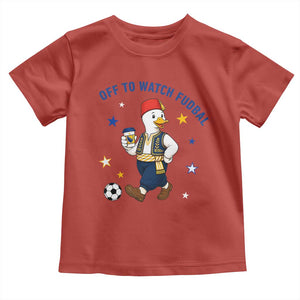 Funny Bosnia Goose Soccer Fan Gift Toddler T Shirt Off To Watch Fudbal