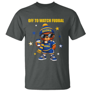Funny Bosnia Teddy Bear Game Day Gift T Shirt Off To Watch Fudbal