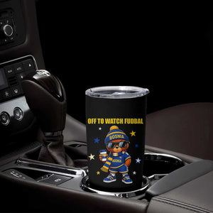 Funny Bosnia Teddy Bear Game Day Gift Tumbler Cup Off To Watch Fudbal