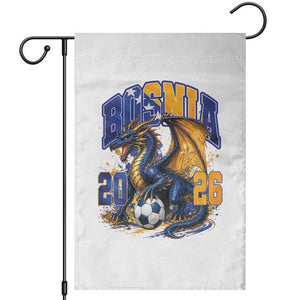 Bosnian Dragon Fudbal Fan Garden Flag Bosnia And Herzegovina Pride