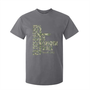 Fatherhood Is Kingdom Work T Shirt For Kid Camo Christian Fathers Day Gift