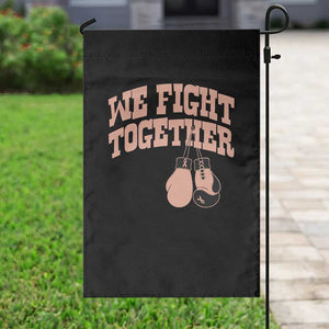Endometrial Cancer Warrior Garden Flag We Fight Together Boxing Gift