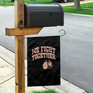 Endometrial Cancer Warrior Garden Flag We Fight Together Boxing Gift