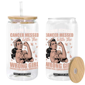 Strong Girl Endometrial Cancer Glass Can Cancer Messed With The Wrong Girl