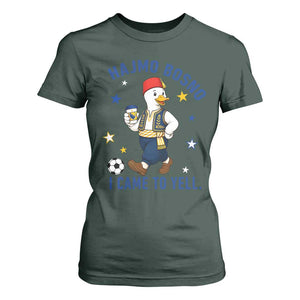 Hajmo Bosno I Came To Yell T Shirt For Women Funny Bosnia Goose Game Day Gift