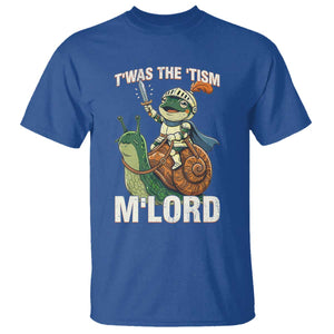 Funny Medieval Knight Frog Meme With Sword T Shirt Twas The Tism MLord