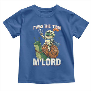 Funny Medieval Knight Frog Meme With Sword Toddler T Shirt Twas The Tism MLord
