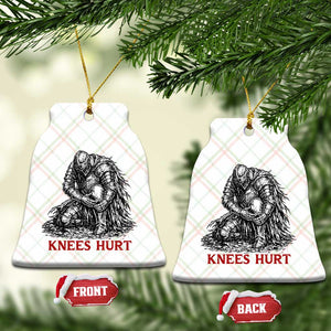 Funny Knees Hurt Medieval Knight Ceramic Ornament Dark Fantasy Sword Warrior Humor