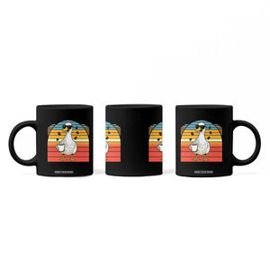 Funny Duck Drinking Coffee Mug Coffee Lover Gift TS12 Print Your Wear