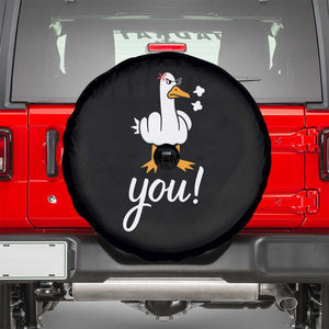 Funny Sarcastic Duck You Spare Tire Cover Farm Animal Gift TS12 Black Print Your Wear