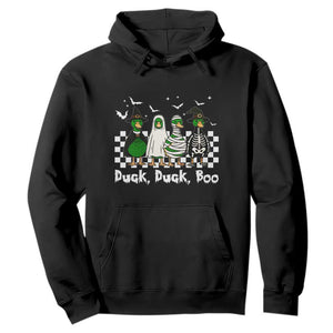 Halloween Duck Duck Boo Hoodie Funny Spooky Gift TS12 Black Print Your Wear