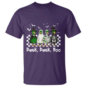 Halloween Duck Duck Boo T Shirt Funny Spooky Gift TS12 Purple Print Your Wear