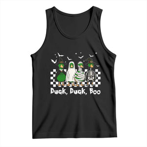 Halloween Duck Duck Boo Tank Top Funny Spooky Gift TS12 Black Print Your Wear