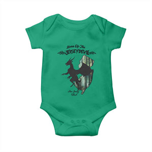 Home Of The Jersey Devil Baby Onesie Cryptid Gift TS12 Irish Green Print Your Wear