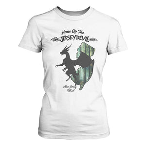 Home Of The Jersey Devil T Shirt For Women Cryptid Gift TS12 White Print Your Wear