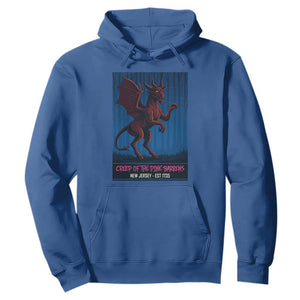 Jersey Devil Hoodie Creep Of The Pine Barrens New Jersey Est 1735 TS12 Royal Blue Print Your Wear