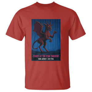 Jersey Devil T Shirt Creep Of The Pine Barrens New Jersey Est 1735 TS12 Red Print Your Wear