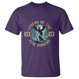 Jersey Devil T Shirt Cryptid Gift Legend Of The Pine Barrens TS12 Purple Print Your Wear