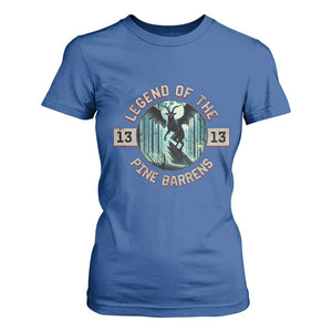 Jersey Devil T Shirt For Women Cryptid Gift Legend Of The Pine Barrens TS12 Royal Blue Print Your Wear