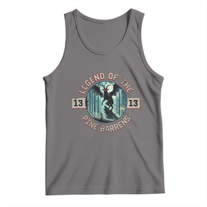 Jersey Devil Tank Top Cryptid Gift Legend Of The Pine Barrens TS12 Deep Heather Print Your Wear