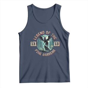 Jersey Devil Tank Top Cryptid Gift Legend Of The Pine Barrens TS12 Navy Print Your Wear