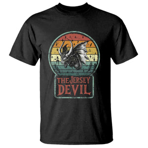 The Jersey Devil T Shirt Retro Vintage New Jersey Cryptid TS12 Black Print Your Wear