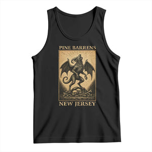 Jersey Devil Tank Top Gothic Horror Gift Pine Barrens New Jersey TS12 Black Print Your Wear