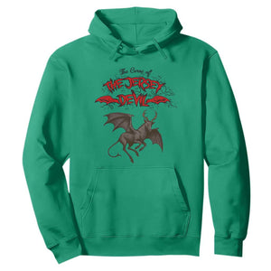 Jersey Devil Hoodie The Curse Of The Cryptid Gothic Horror Gift TS12 Irish Green Print Your Wear
