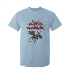 Jersey Devil T Shirt For Kid The Curse Of The Cryptid Gothic Horror Gift TS12 Light Blue Print Your Wear