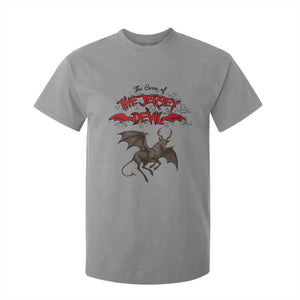 Jersey Devil T Shirt For Kid The Curse Of The Cryptid Gothic Horror Gift TS12 Sport Gray Print Your Wear