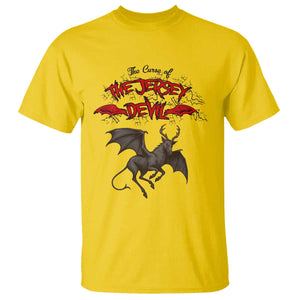 Jersey Devil T Shirt The Curse Of The Cryptid Gothic Horror Gift TS12 Daisy Print Your Wear