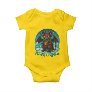 Jersey Devil Baby Onesie Merry Cryptidmas Funny Christmas Gift TS12 Daisy Print Your Wear
