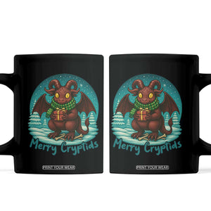 Jersey Devil Coffee Mug Merry Cryptidmas Funny Christmas Gift TS12 Black Print Your Wear