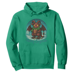 Jersey Devil Hoodie Merry Cryptidmas Funny Christmas Gift TS12 Irish Green Print Your Wear
