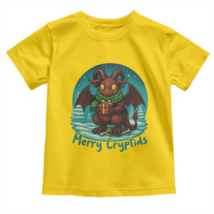 Jersey Devil Toddler T Shirt Merry Cryptidmas Funny Christmas Gift TS12 Daisy Print Your Wear