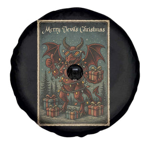 Jersey Devil Merry Devils Christmas Gift Spare Tire Cover TS12 Print Your Wear